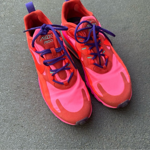Nike 270 air max react mystic red pink blast 7 - Picture 6 of 10